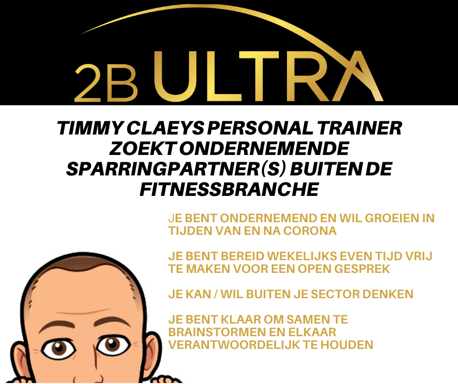 Lees meer over het artikel Timmy Claeys Personal Trainer Zoekt Sparringpartner(s)